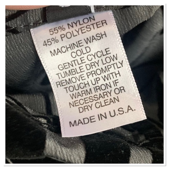 MYCRA PAC Short Donatella Palm Flock Reversible Coat Black - Picture 11 of 12